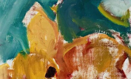 WORKS | 24x30cm | oil x paper #dog