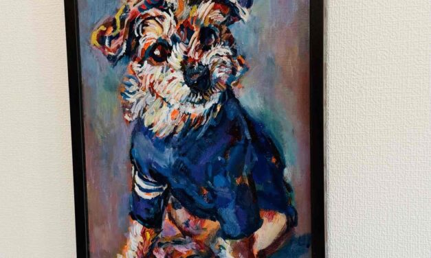 SOLD | 30x24cm | oil x paper #otani.